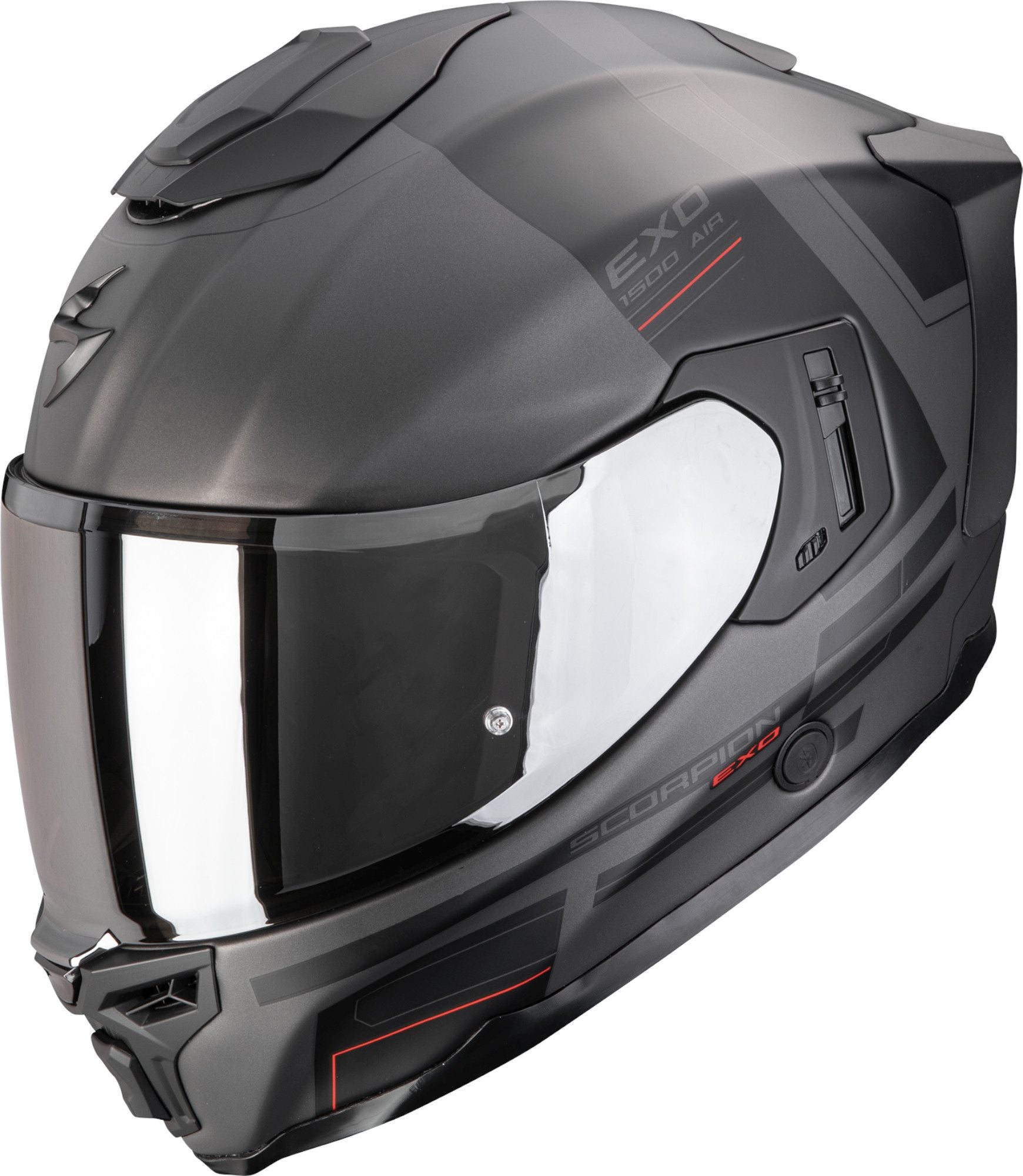 Scorpion Exo-1500 Air Dual Casque intégral anthracite mat/noir/rouge L (59/60) Figure 1