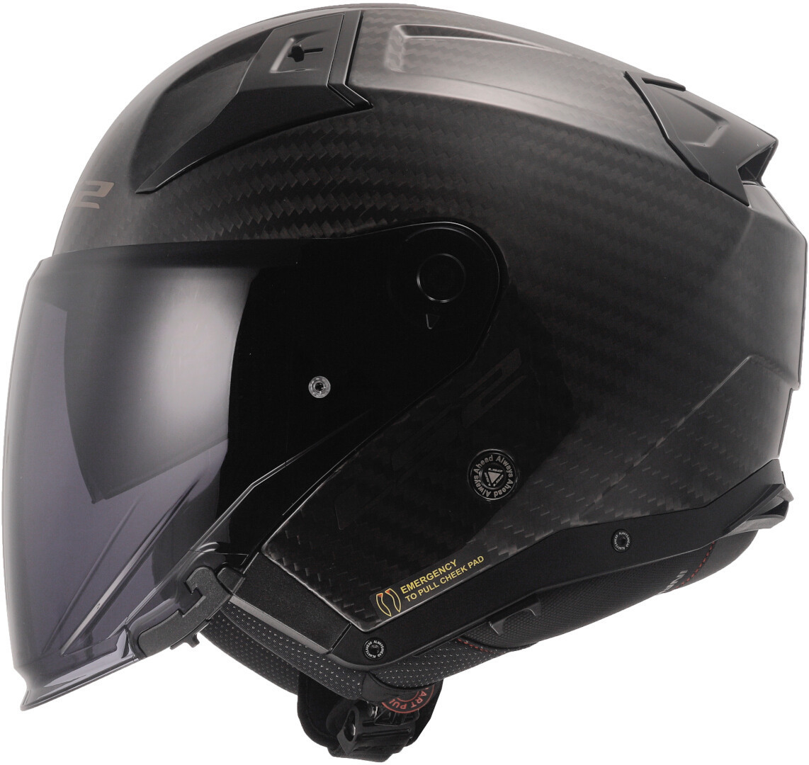 LS2 OF603 Infinity II Carbon Jethelm carbon matt S (55/56) Abbildung 3