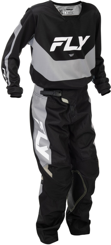 FLY Racing Kinetic Youth Byxor - Svart/Grå Figur 6