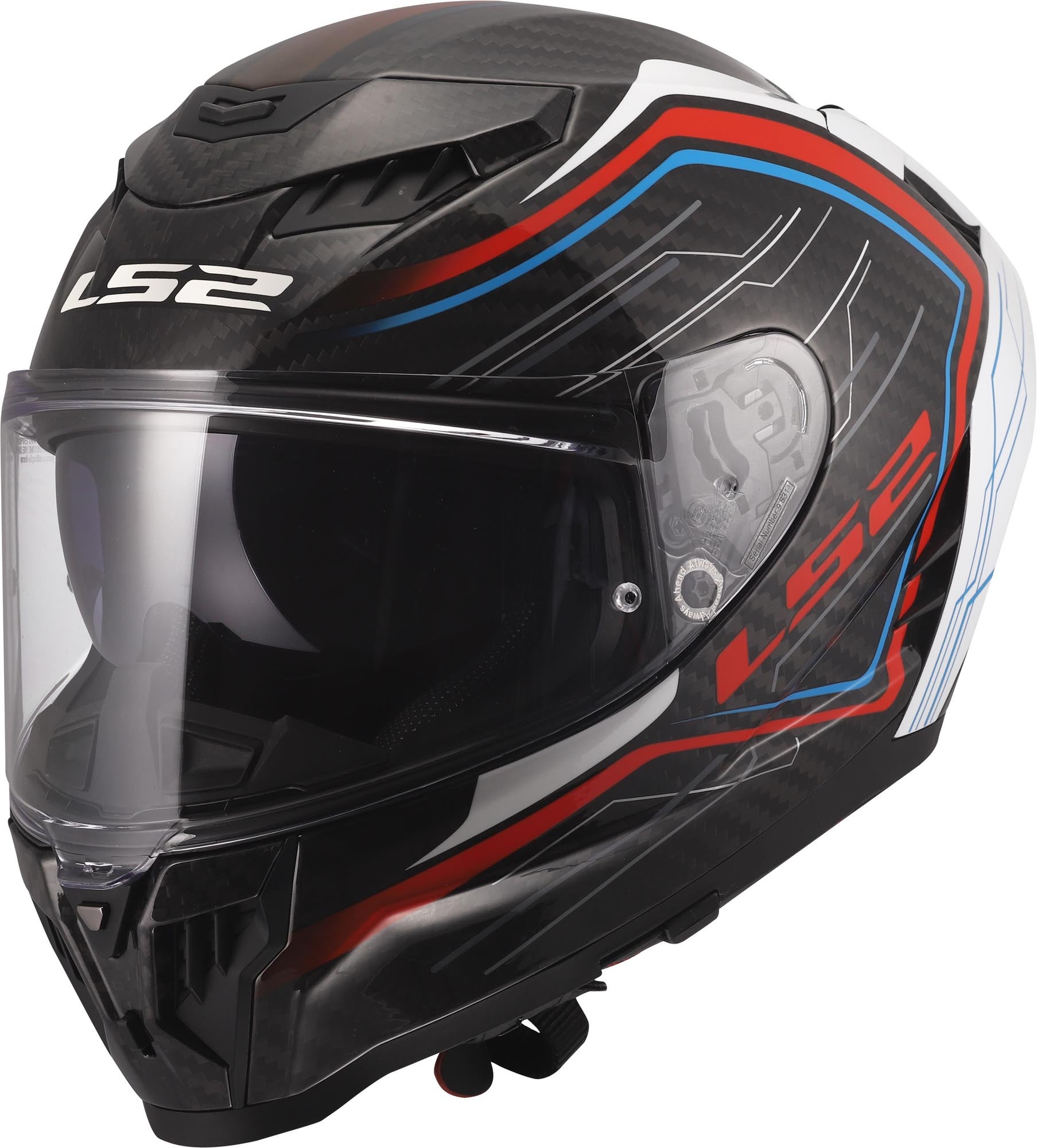 Side view of LS2 FF807 Dragon Subic Helmet