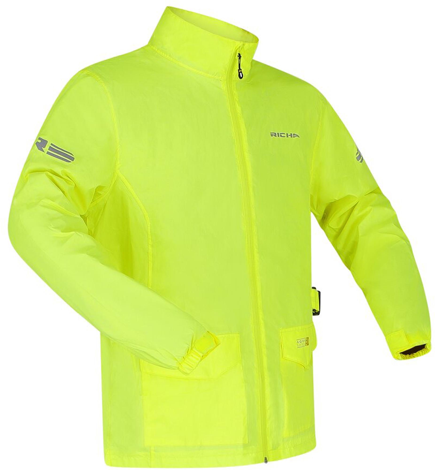 Richa Monsoon Motorcycle Rain Jacket yellow L Figure 1