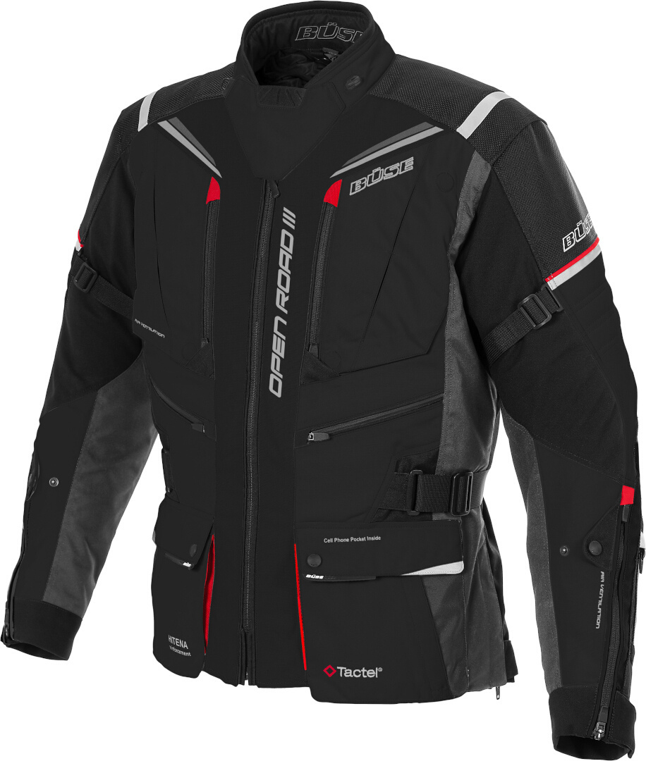 Büse Open Road III Waterproof Motorcycle Textile Jacket-image-876604784