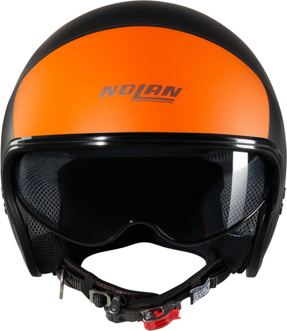 Nolan N21 06 Verniciatura Speciale Jet hjelm sort mat/orange XL (61) Figur 3