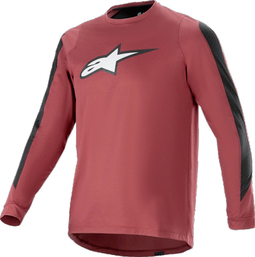 Alpinestars A-Dura Dri Astar Camisa de Bicicleta de Manga Comprida vermelho borgonha XXL Figura 1