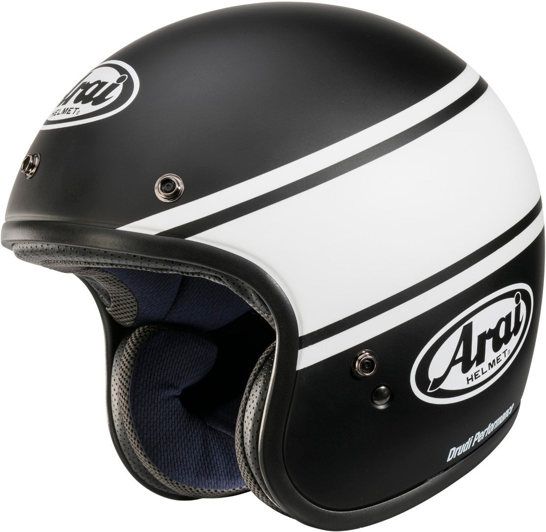 Arai Freeway Classic Bandage Casco Jet Bianco/nero XXL (63/64) Figura 1