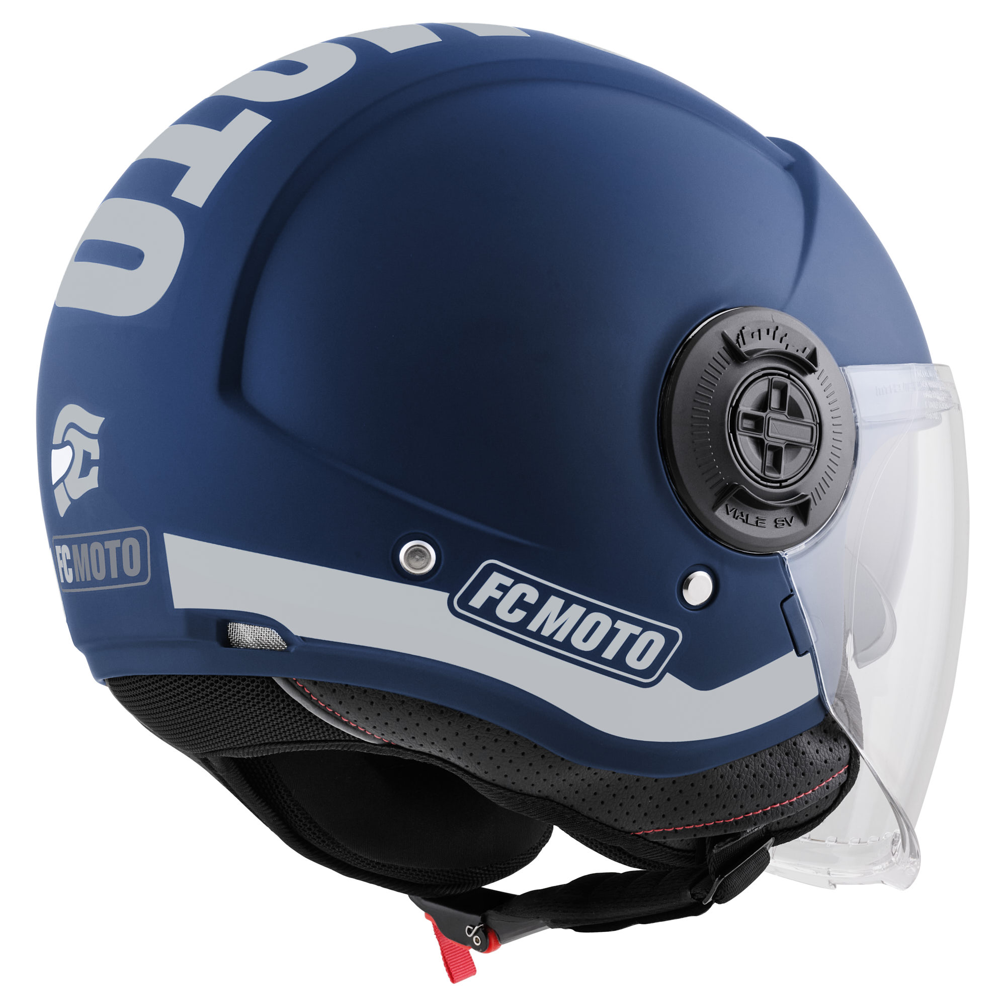 FC-Moto Ralgo Jethelm blau/grau S Abbildung 2