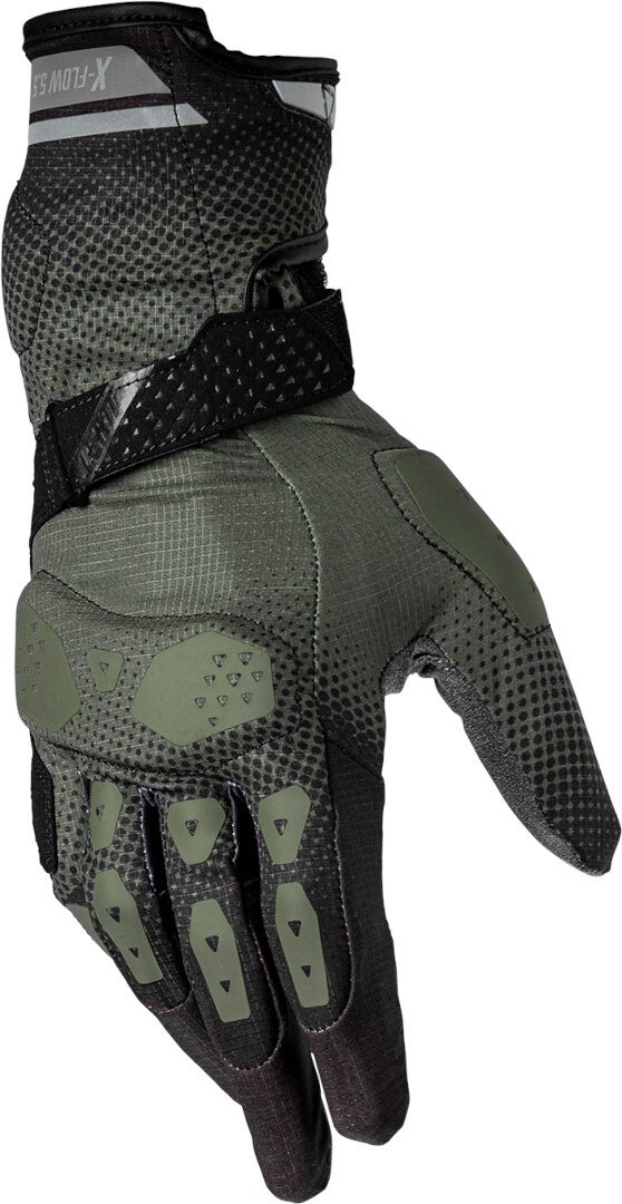 Leatt ADV X-Flow 5.5 Motorcykel handsker Sort/oliven XL Figur 3