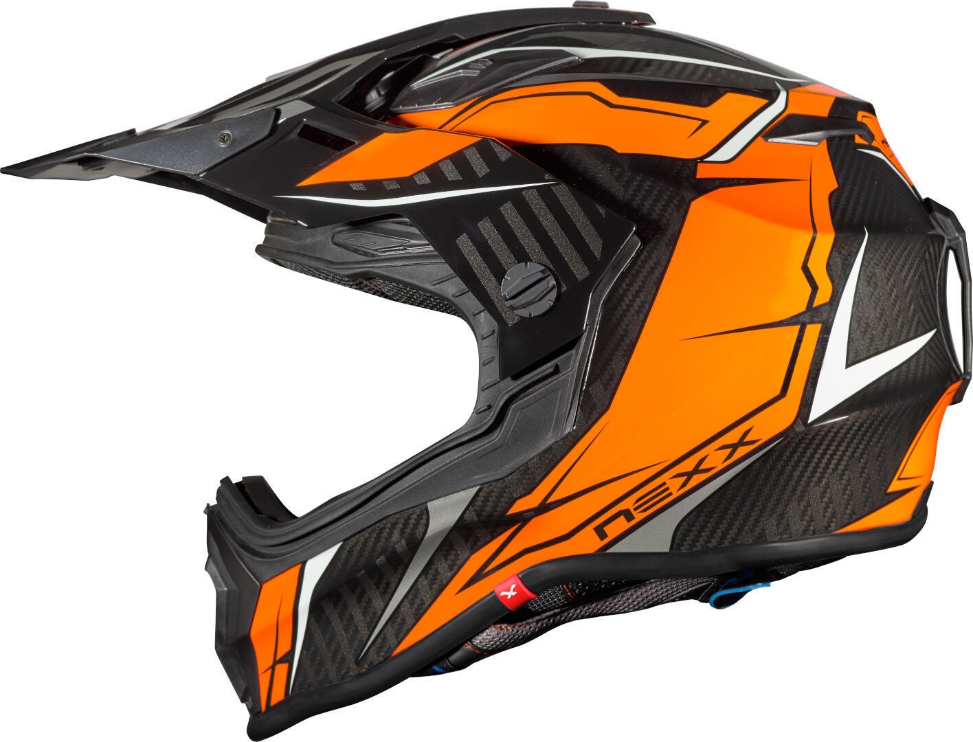 Nexx X.WRL Atika Helm grau/orange M (57/58) Abbildung 1
