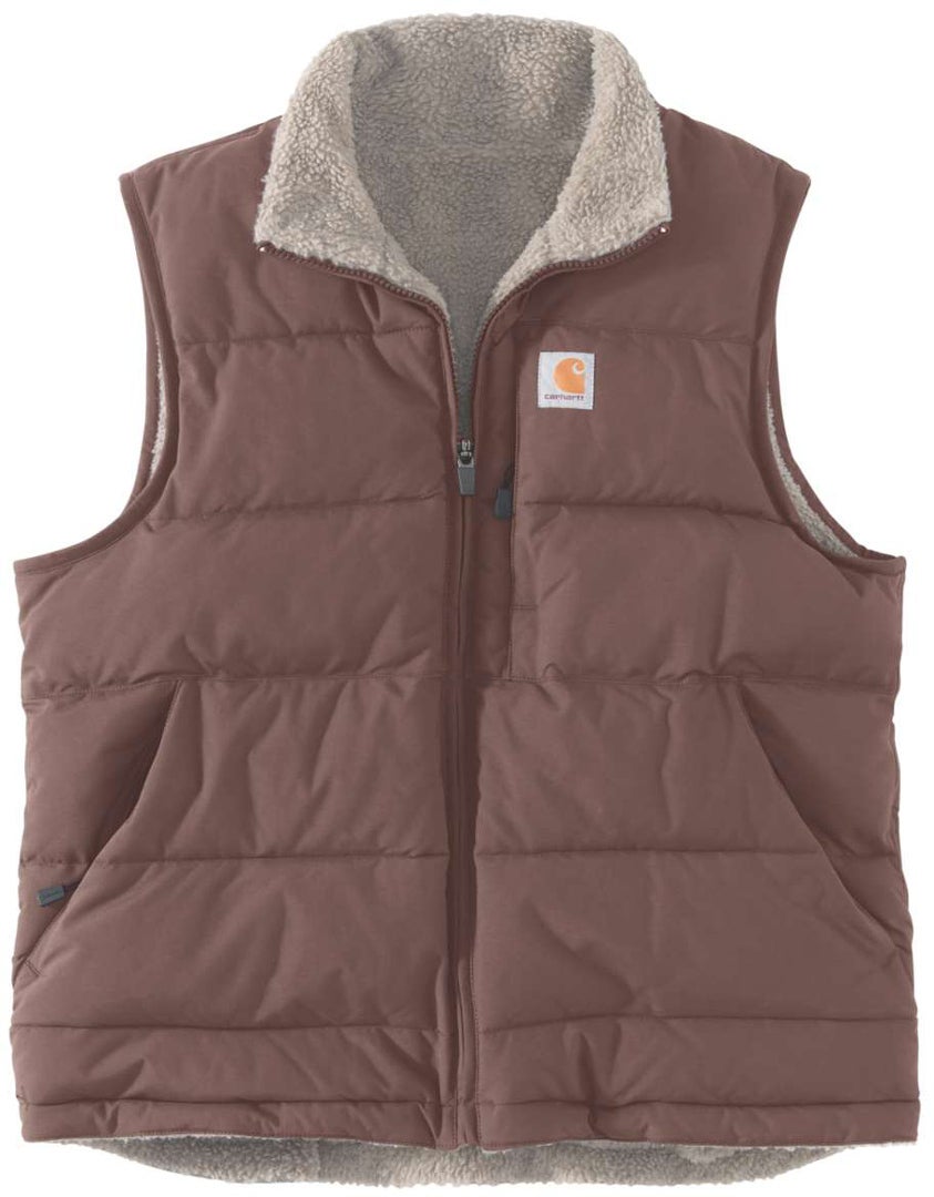Carhartt Relaxed Midweight Utility Ladies Vest brown XL Figure 1