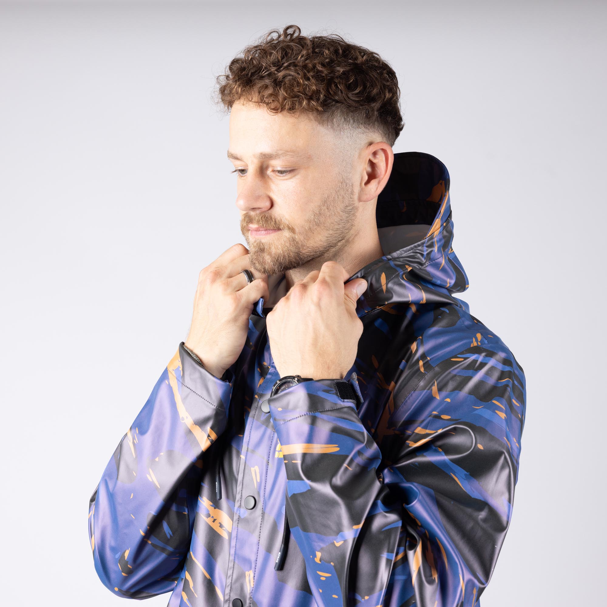 IXS AW 1.0 vandtæt tekstilparka lilla M Figur 5