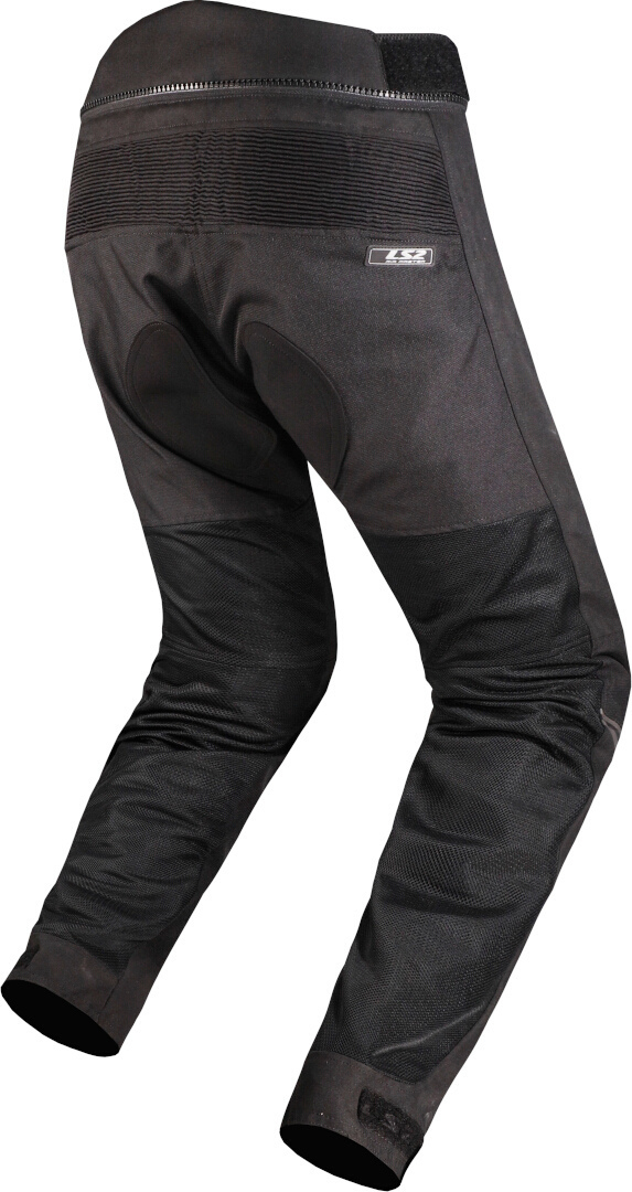 LS2 Vento Mesh Motorcycle Textile Pants black L Figure 2