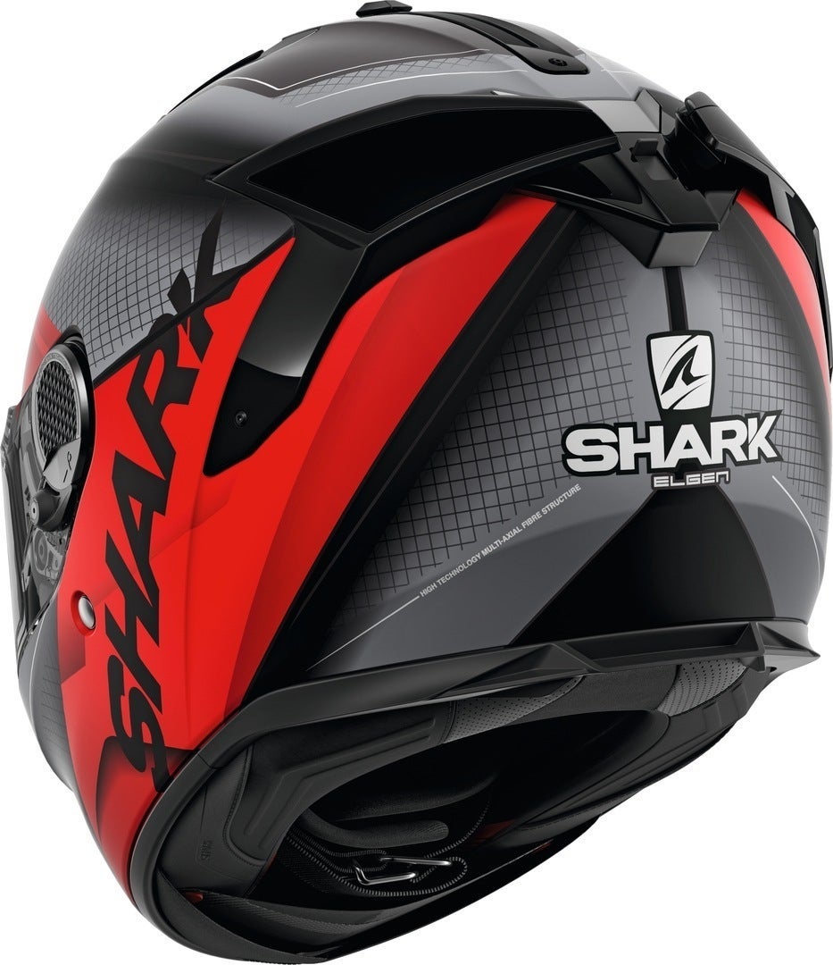 Shark Spartan GT Elgen Helm schwarz matt/rot L (59/60) Abbildung 3