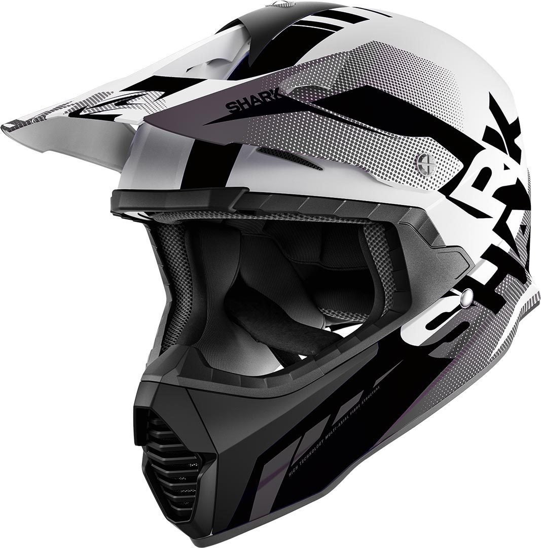 Shark Varial Anger Cască de motocross Albastru/Roșu/Alb M (57/58) Figura 4