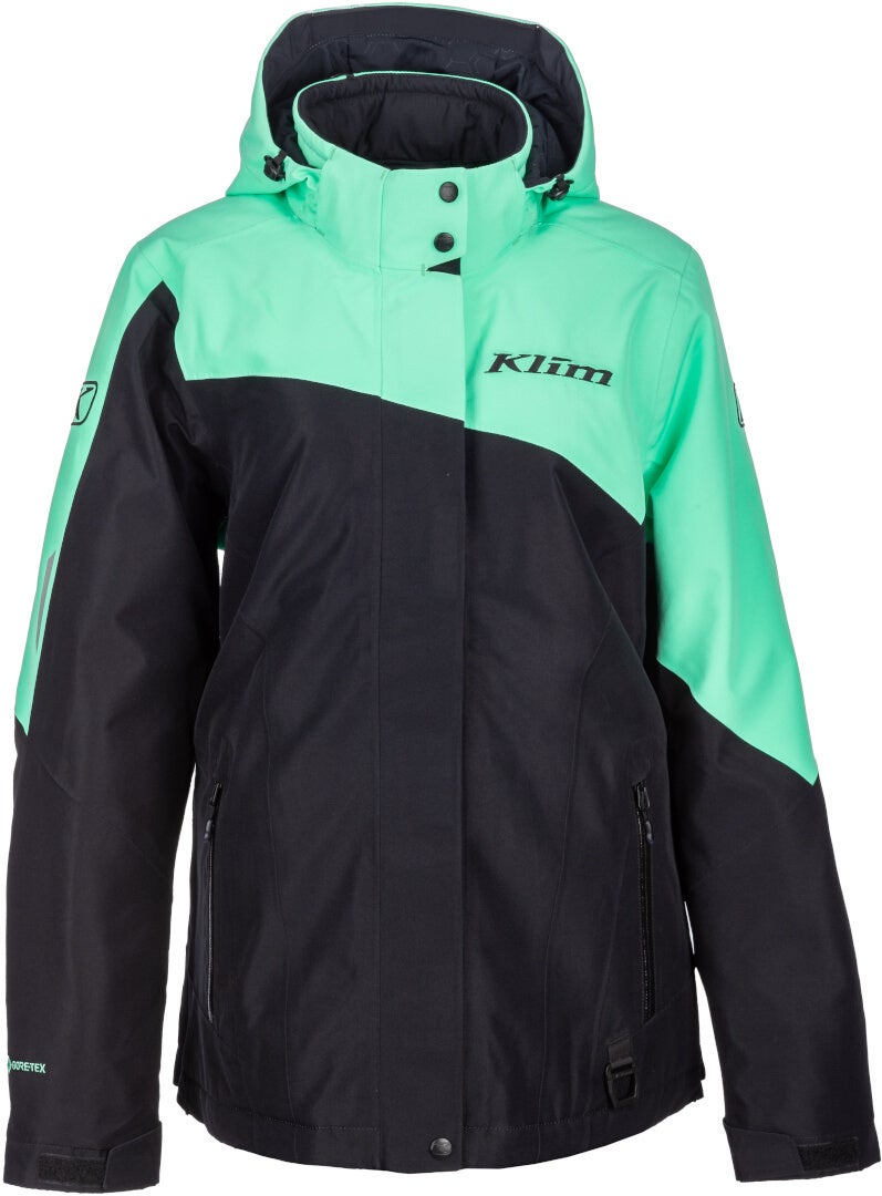 Klim Allure 2022 Dame snescooterjakke Mintgrøn/sort M Figur 5