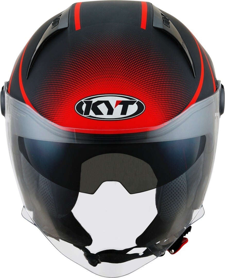 KYT D-City Colorful Jet Helmet red matt M (57/58) Figure 7