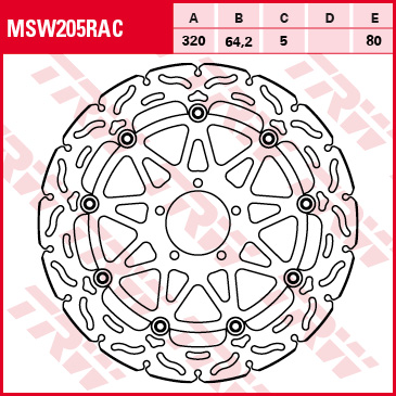 TRW Lucas MSW205RAC Figur 1