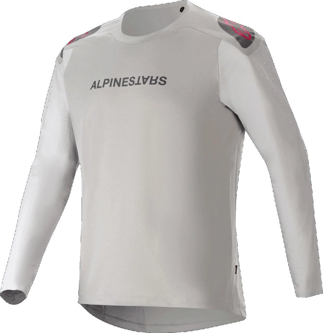 Alpinestars Men's Light Grey/Dark Grey A-Aria Polartec Switch Long Sleeve Bicycle Jersey