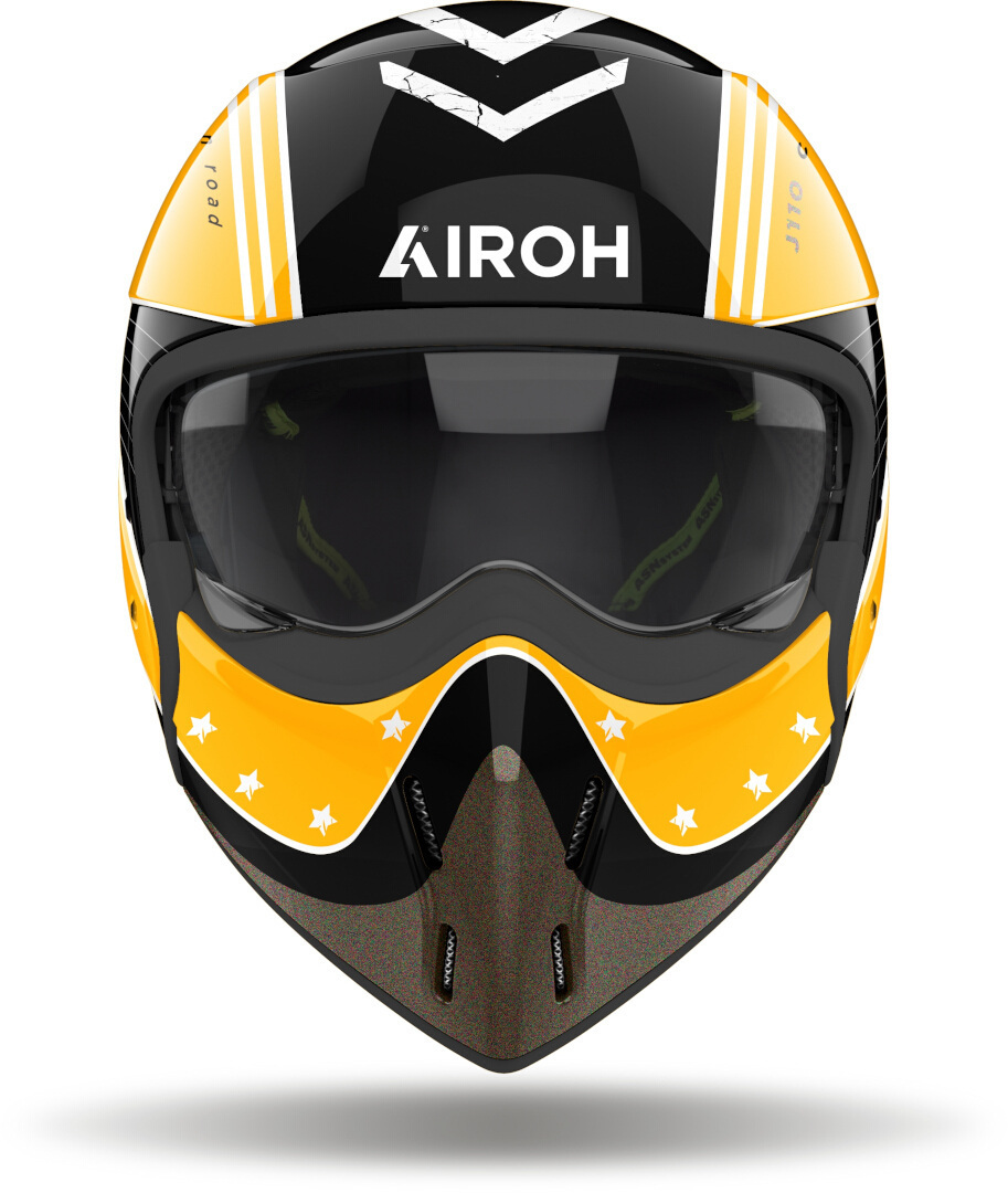 Airoh J110 Command Jet hjälm gul/svart/vit XS (53/54) Figur 5