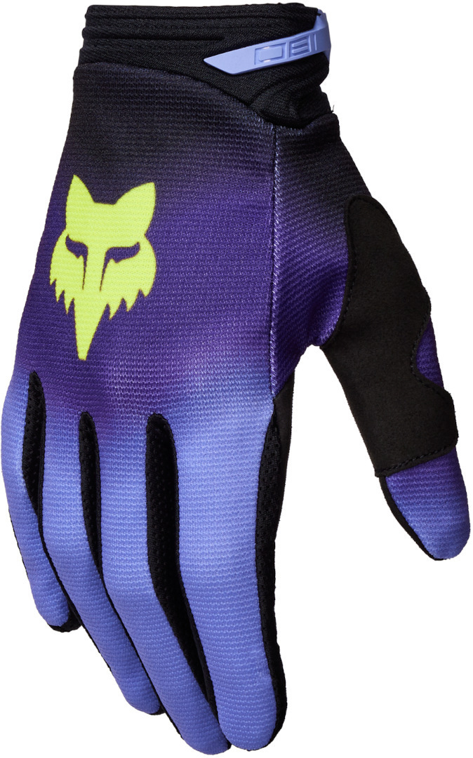 FOX 180 Interfere Motocross Handschuhe schwarz/blau M Abbildung 1