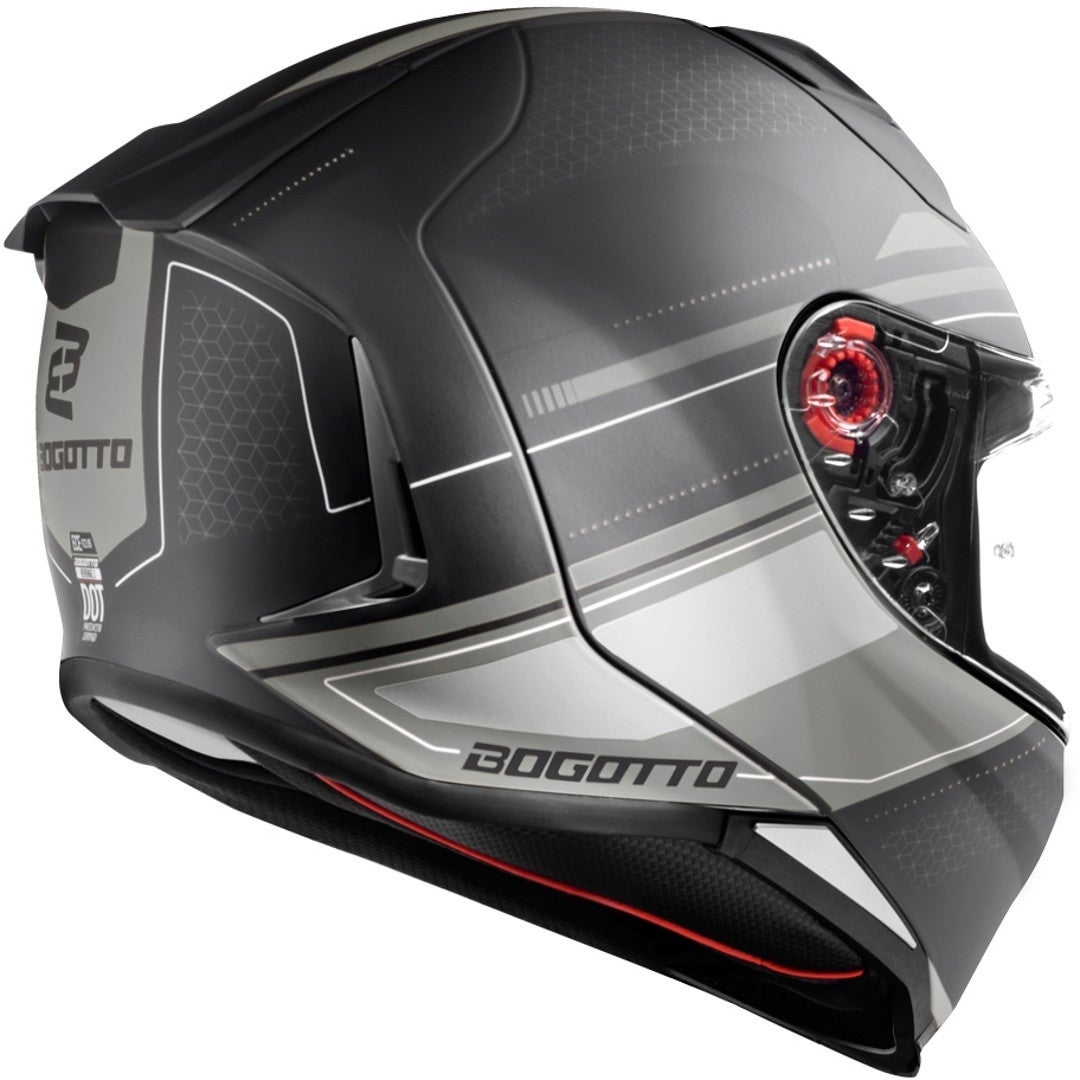 Bogotto FF110 Cinder Casco nero opaco/titanio 2XL Figura 3