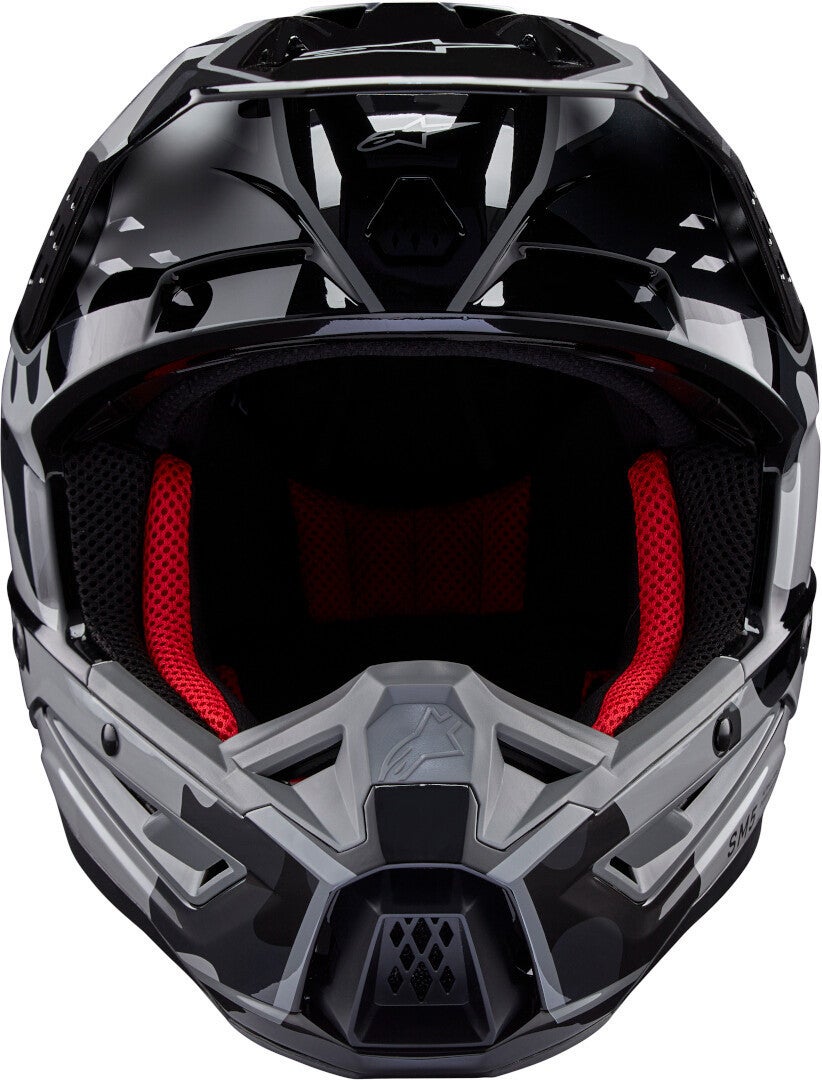Alpinestars S-M5 Rover 2 2024 Motocross Helm schwarz/grau M (57/58) Abbildung 4