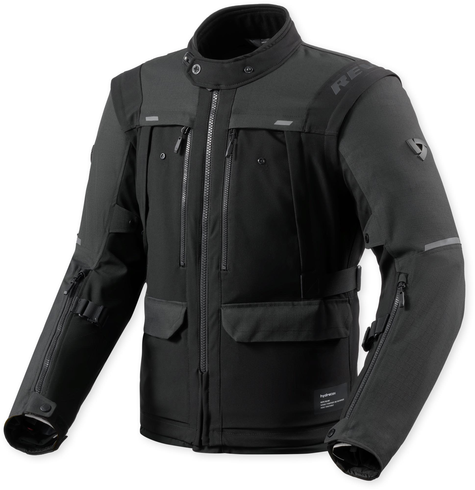 Revit Offtrack 3 H2O waterproof Motorcycle Textile Jacket black S Figure 1