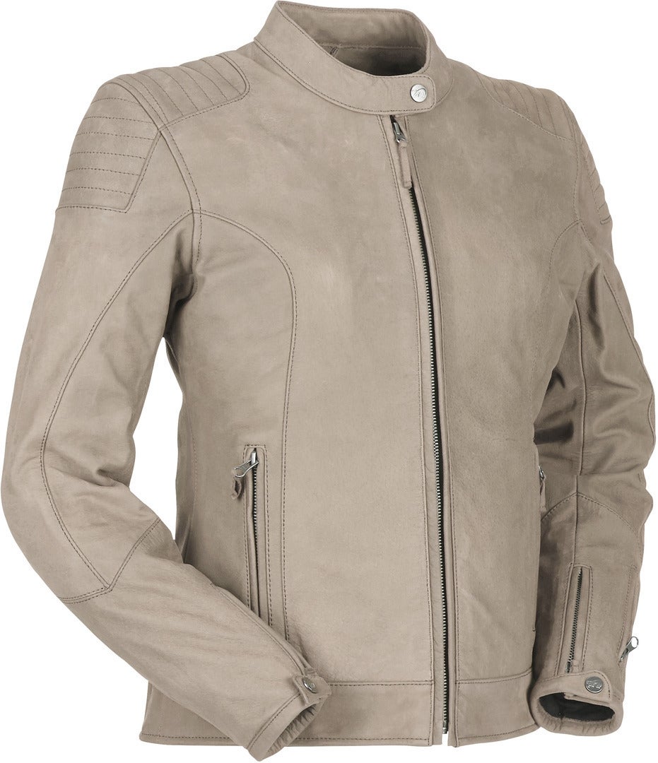 Furygan Debbie Dames Motorfiets Lederen Jas Beige XL Figuur 4