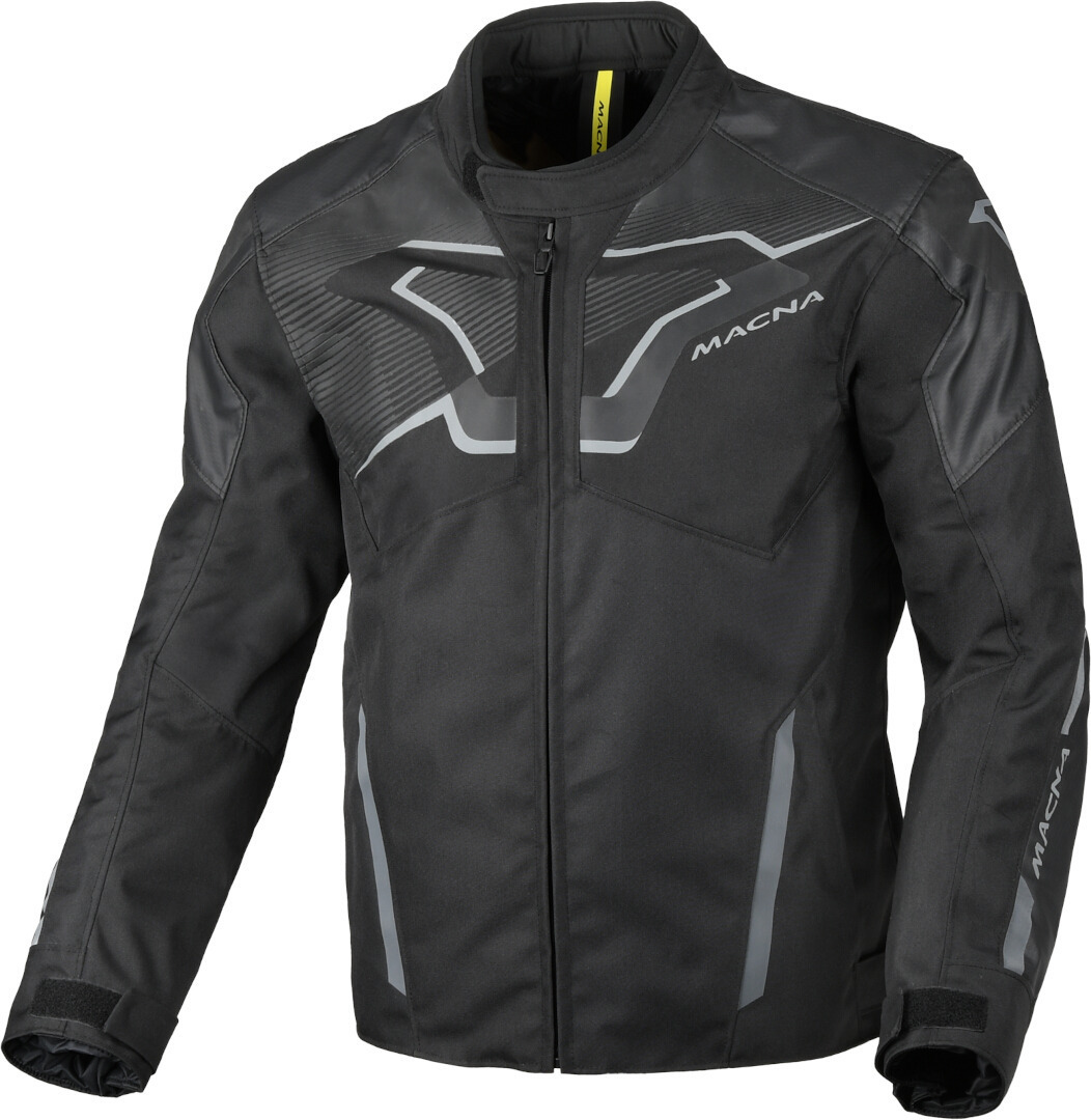 Macna Tazar 2.0 waterproof Motorcycle Textile Jacket black S Figure 1