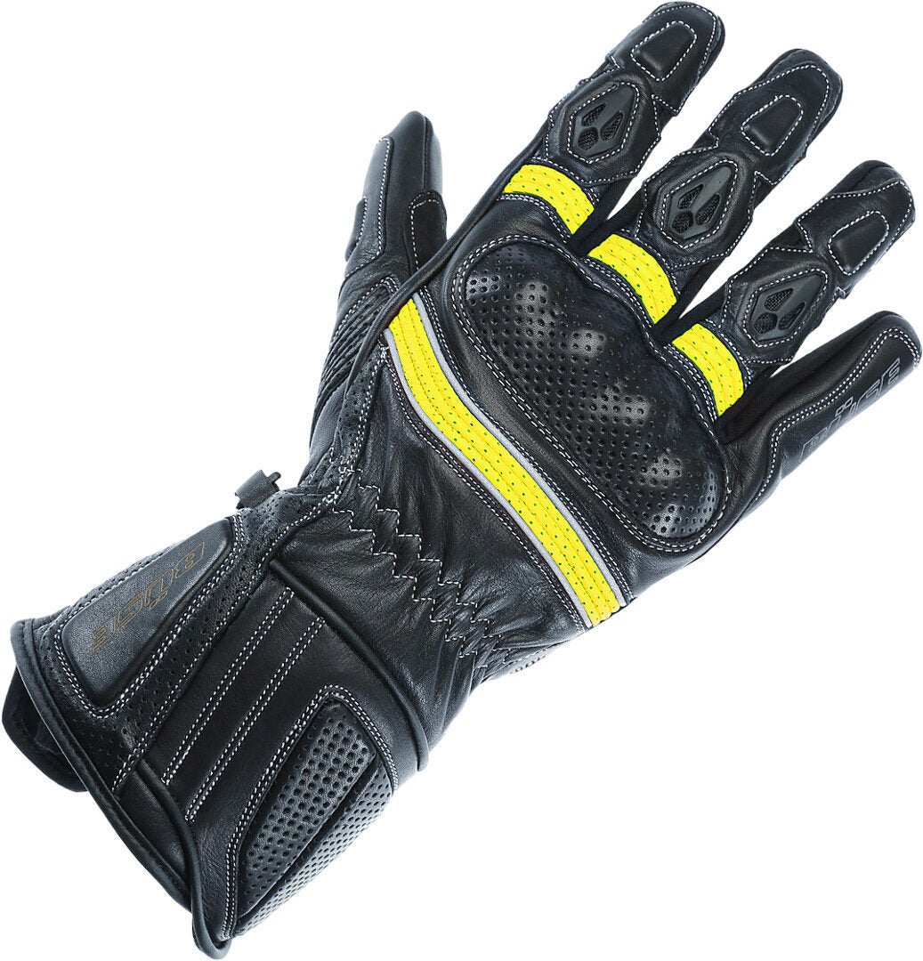 Büse Pit Lane Pro Motorradhandschuhe schwarz/gelb 12 Abbildung 1