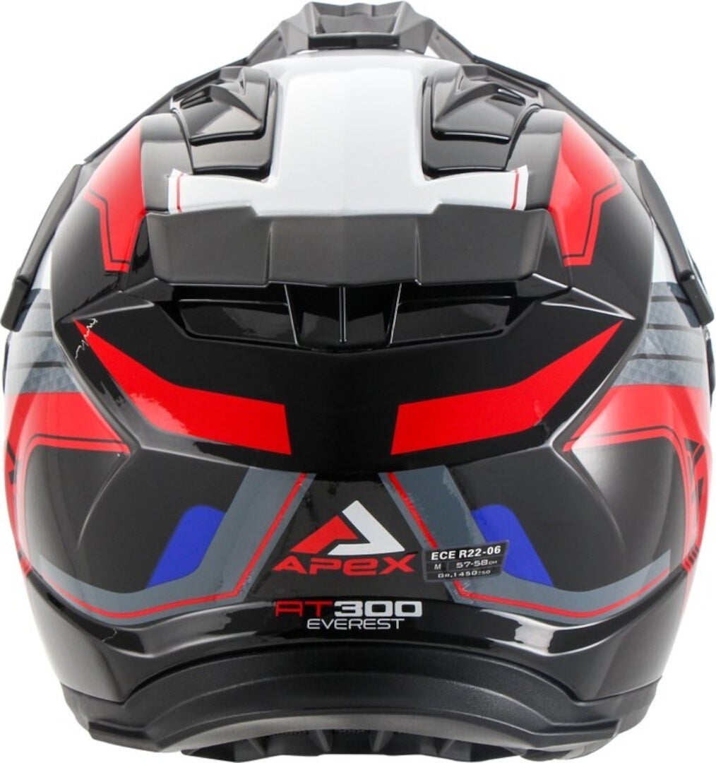 APEX AT300 Everest Casco negro/rojo/azul XL (61/62) Figura 2