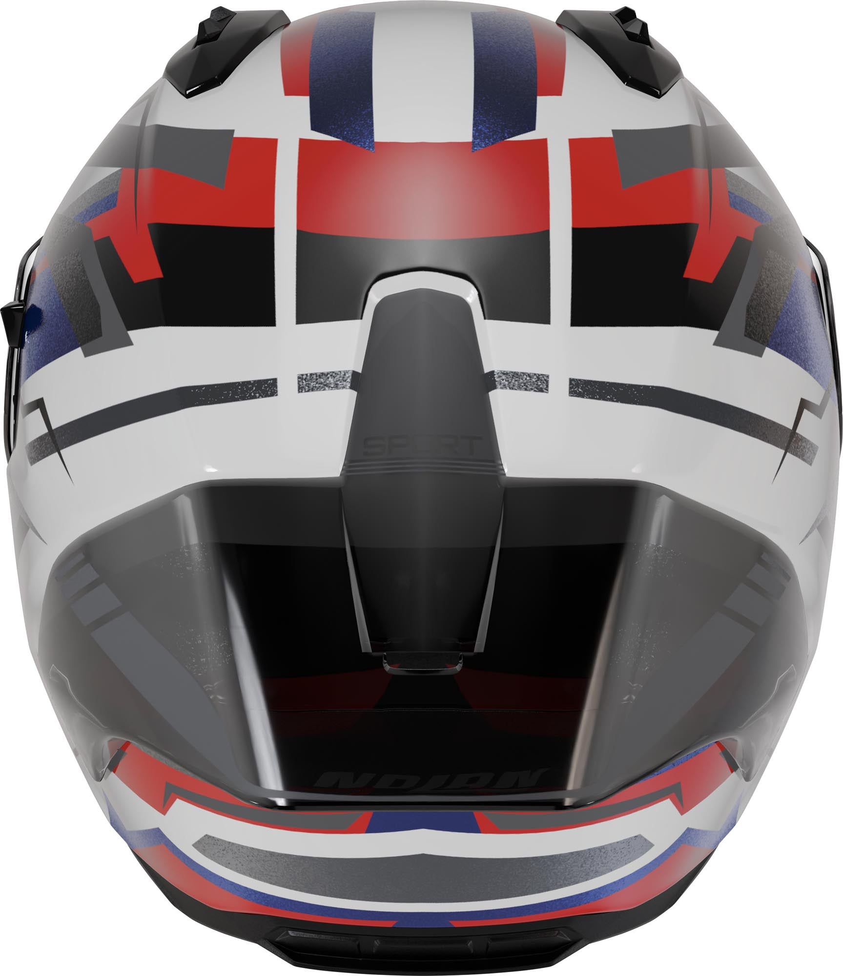 Nolan N60-6 Sport Corsa Hełm biały/niebieski/czerwony M (58) Rysunek 4