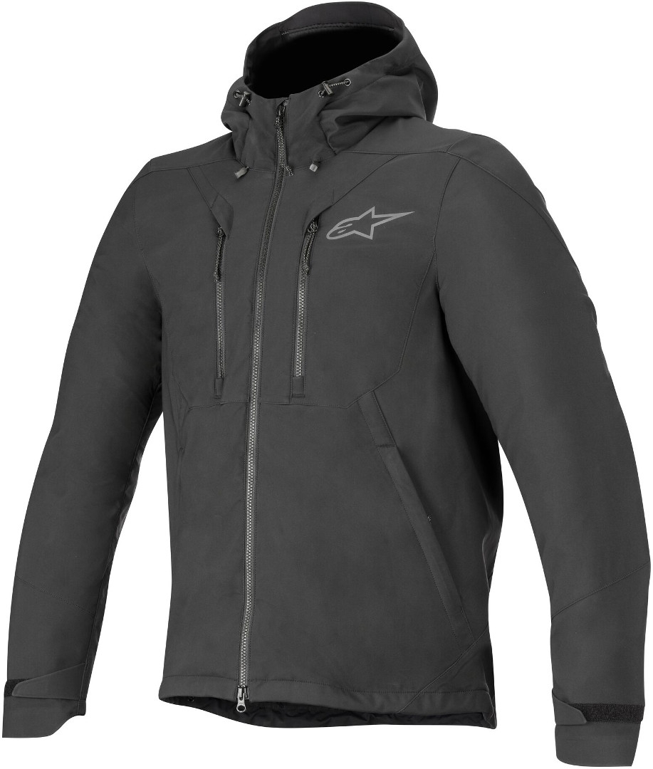 Alpinestars Domino Tech Shell Motorcycle Textile Jacket black L Figure 1