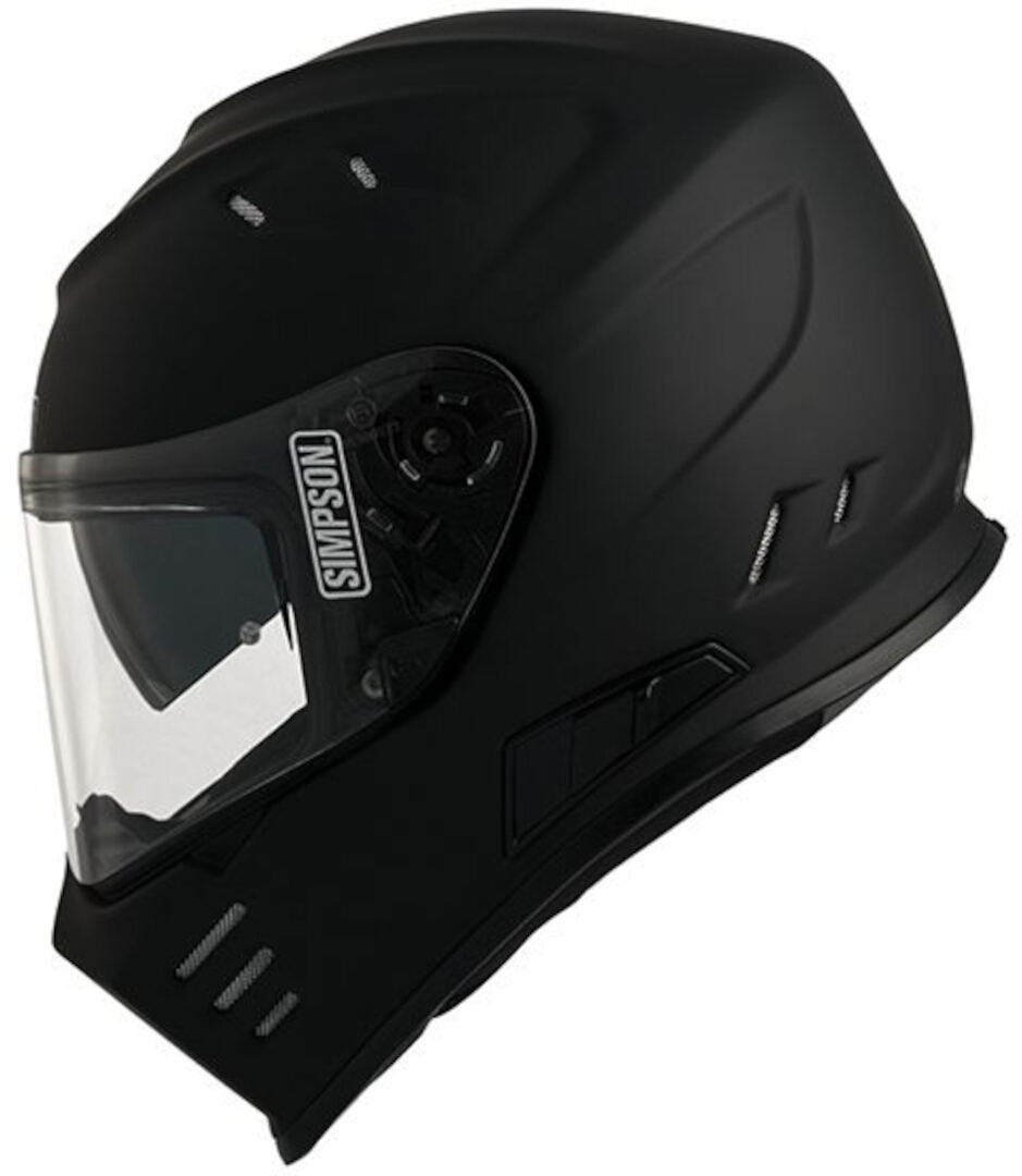 Simpson Venom Solid 06 Helm schwarz matt S (56) Abbildung 4