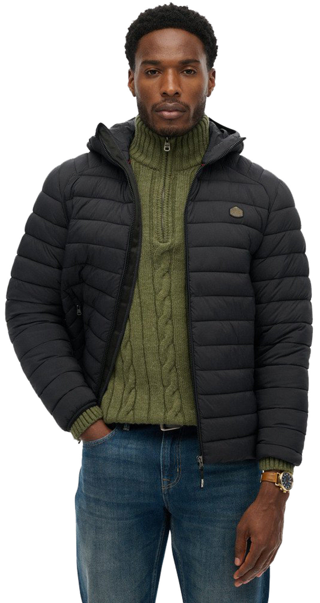 Superdry & Co Fuji Lite Jacket black M Figure 1
