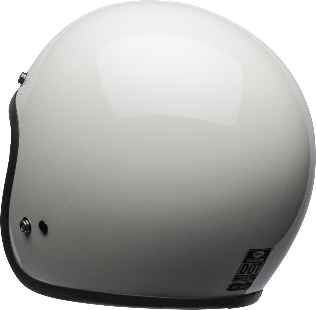 Bell Custom 500 Solid Casque jet Blanc S (55/56) Figure 8