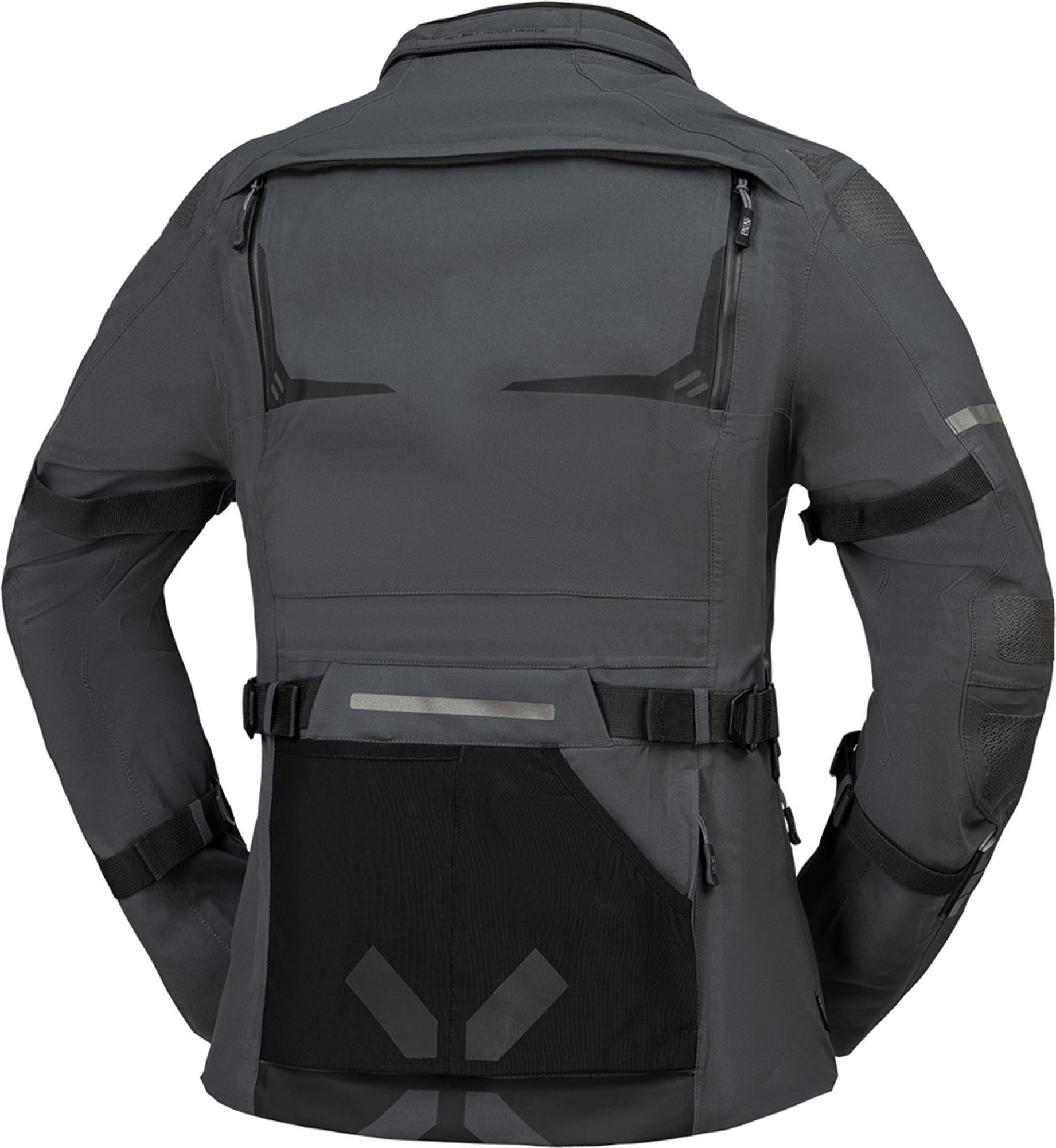 IXS Tourster-GTX 1.0 Giacca tessile impermeabile per motociclette grigio scuro Short XL Figura 2