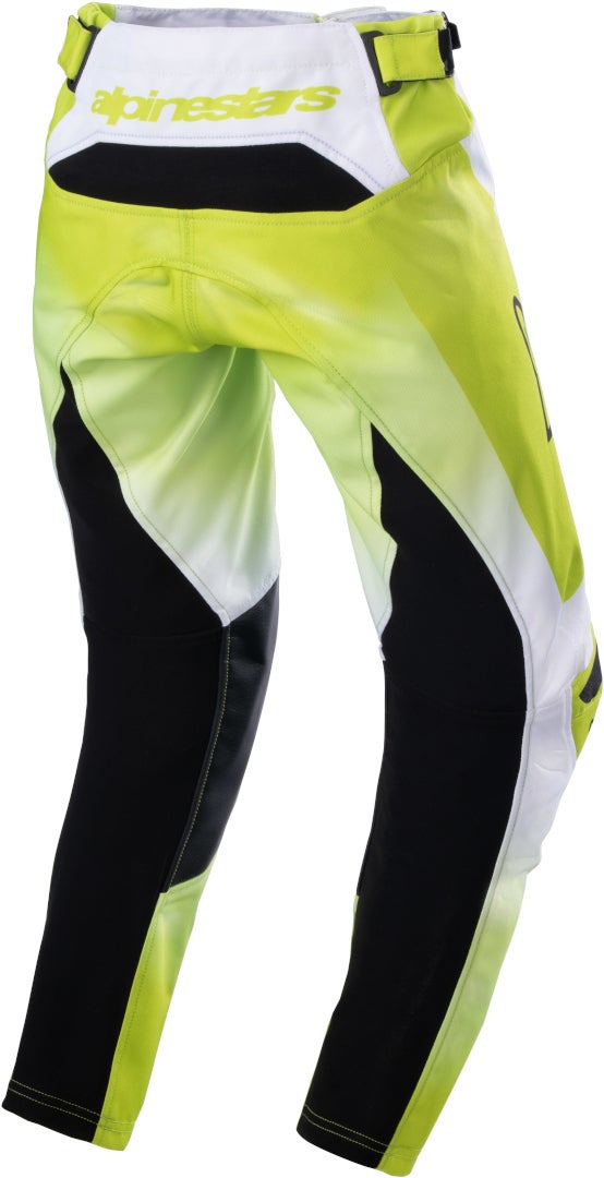Alpinestars Racer Push Jugend Motocross-Hose weiß/gelb 24 Abbildung 2