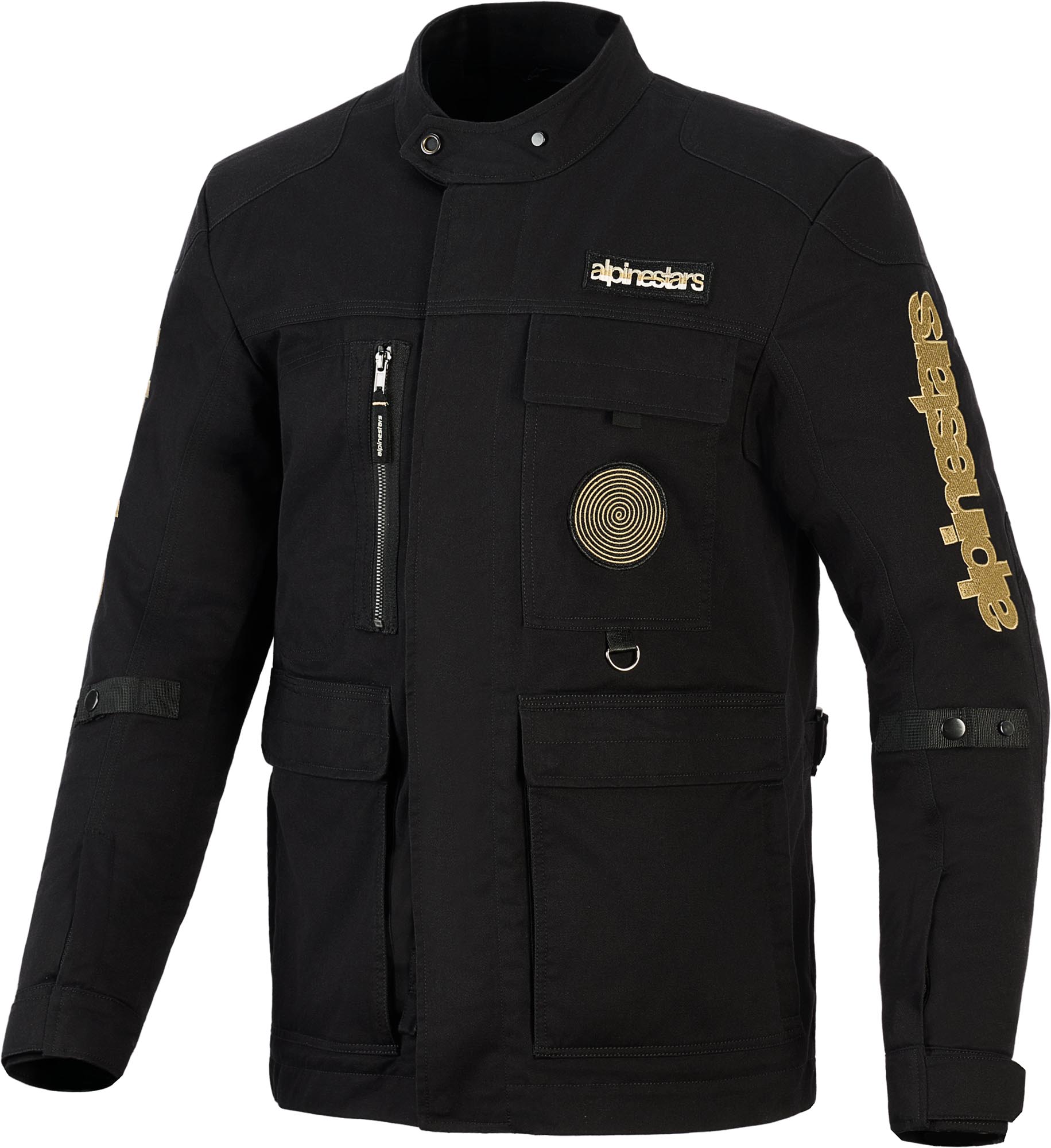 Alpinestars Dice Motorrad Textiljacke schwarz 4XL Abbildung 1