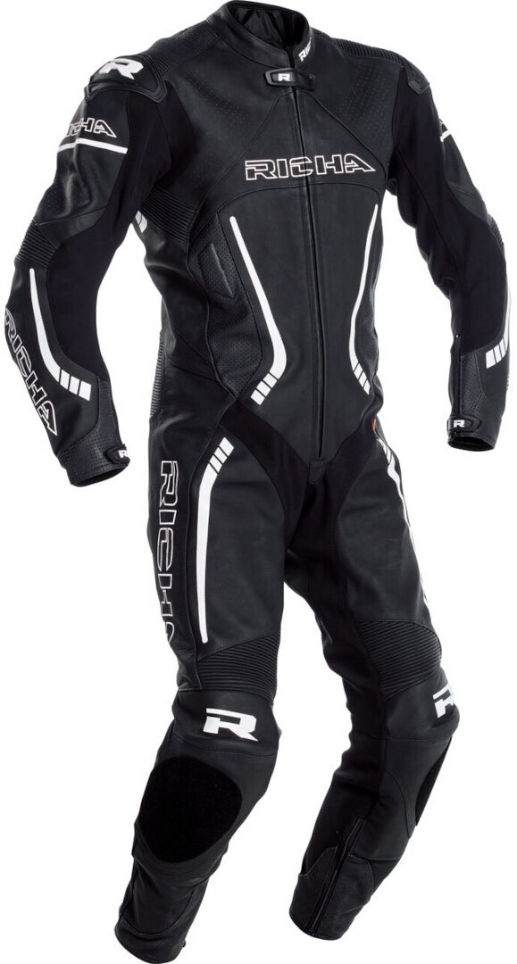 Richa Baracuda 1.1 perforated One Piece Motorcycle Leather Suit 58 Figure 1