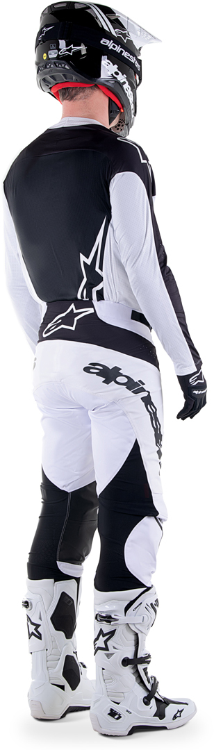 Alpinestars Techstar Arch Motorcross jersey Wit M Figuur 2
