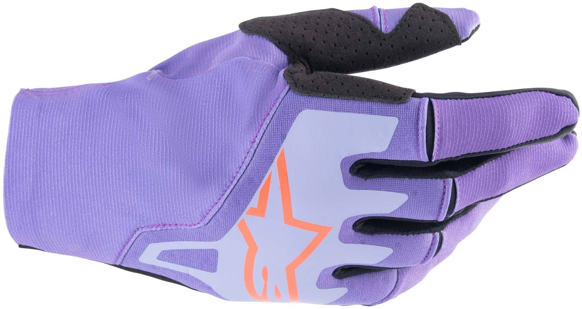 Alpinestars Techstar Luvas de Motocross roxo M Figura 1