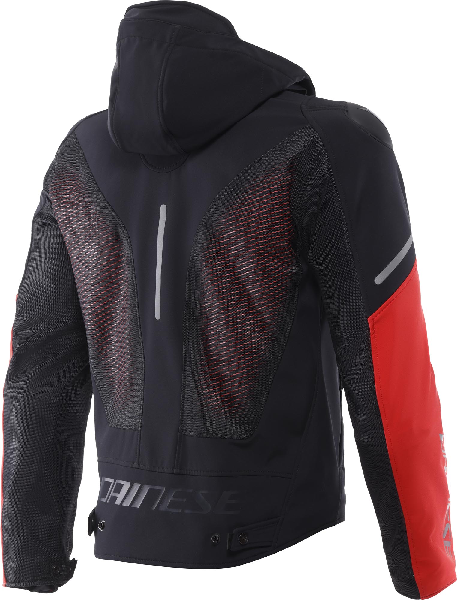 Dainese Super Sprint Air Motorcycle Textile Jacket black/white/red 52 Figure 2