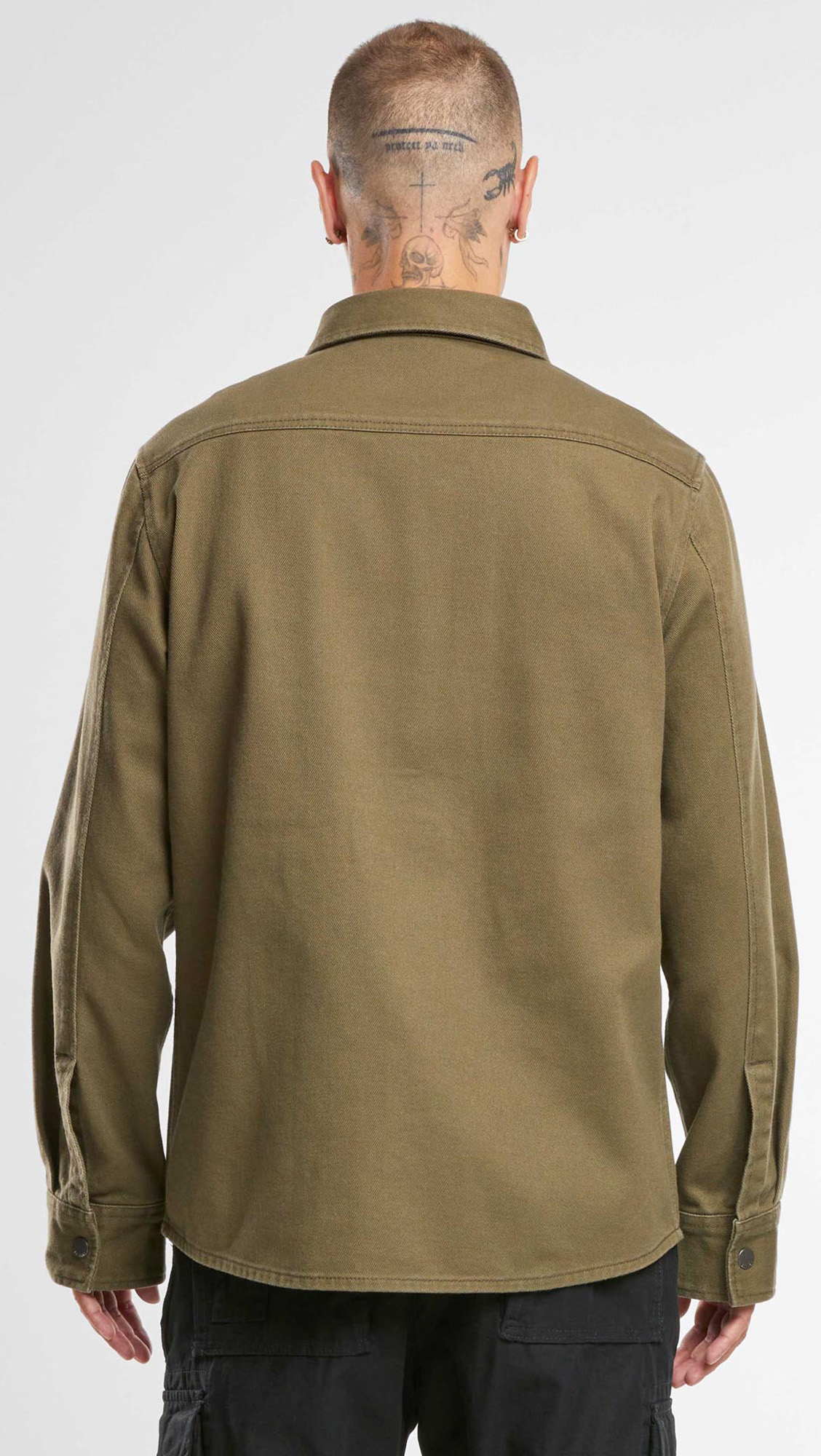 Brandit Heavy Twill Chemise olive S Figure 5