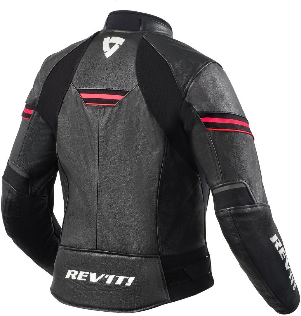 Revit Median Damer Motorcykel læderjakke sort/pink 44 Figur 2