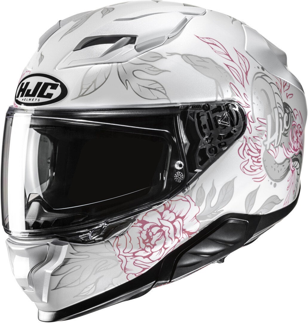 HJC F71 Eliz Casco bianco/grigio/rosa L (58/59) Figura 1