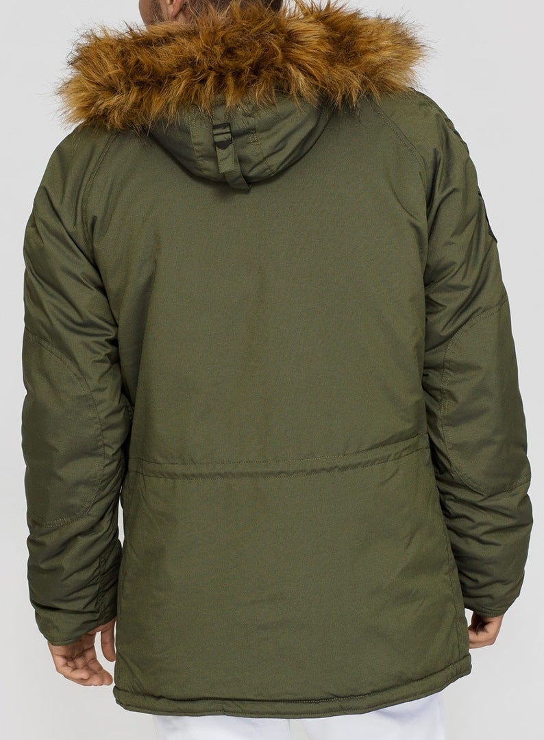 Alpha Industries Explorer Jacket dark green 5XL Figure 4