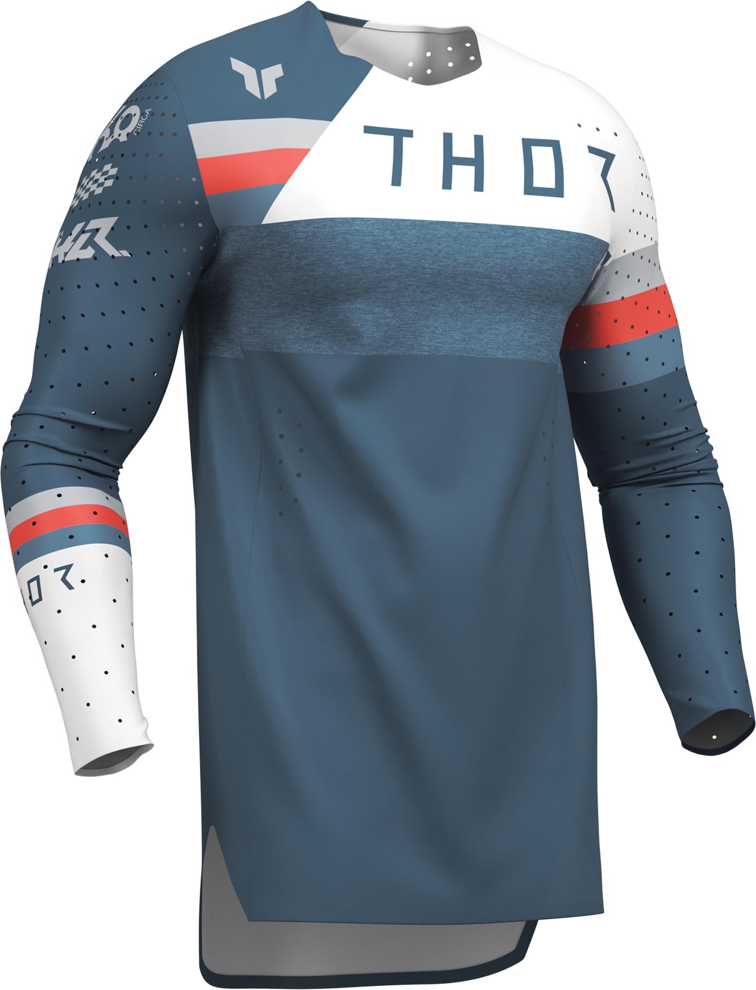 Thor Sportmode League Motocross-paita sininen XL Kuva 2