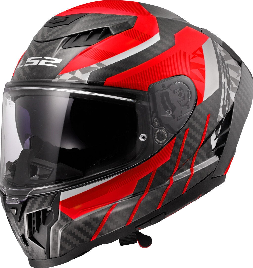 LS2 FF807 Dragon Trax Carbon Helmet-image-479659085