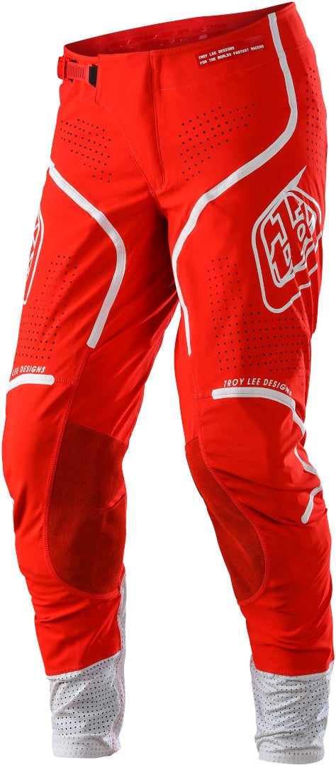 Troy Lee Designs SE Ultra Lines Motorcross broek rood/wit 36 Figuur 1