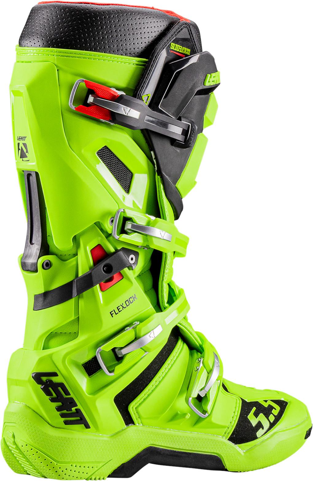 Leatt 5.5 FlexLock Cizme de motocross verde/albastru 44,5 Figura 4